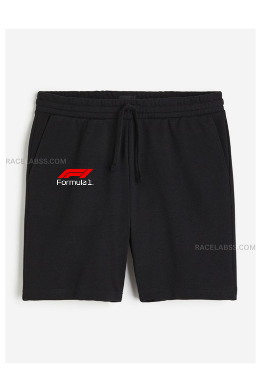 Formula 1 Logo Black Shorts – Race Labss Edition