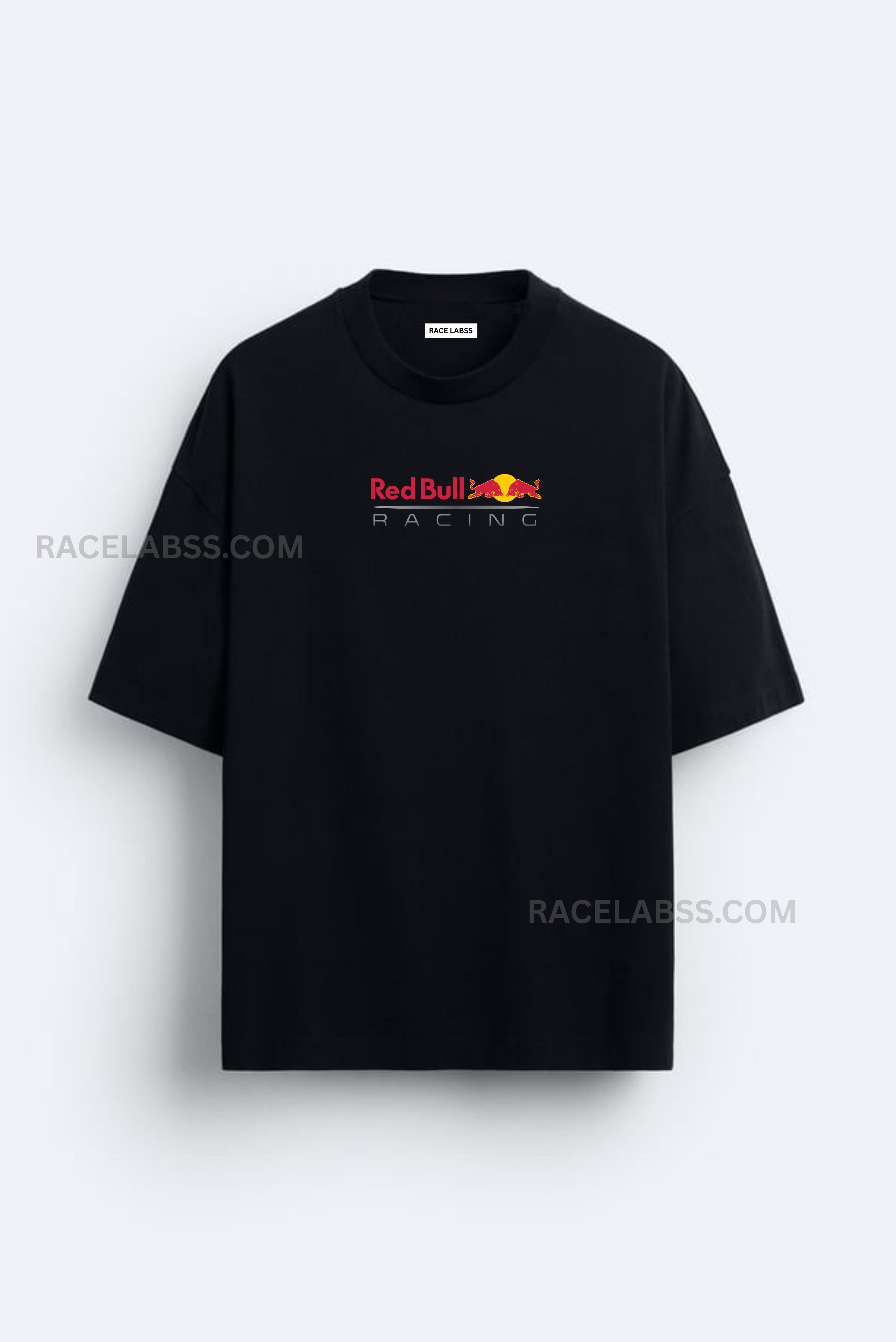 Energetic Racing Black Oversized Tee