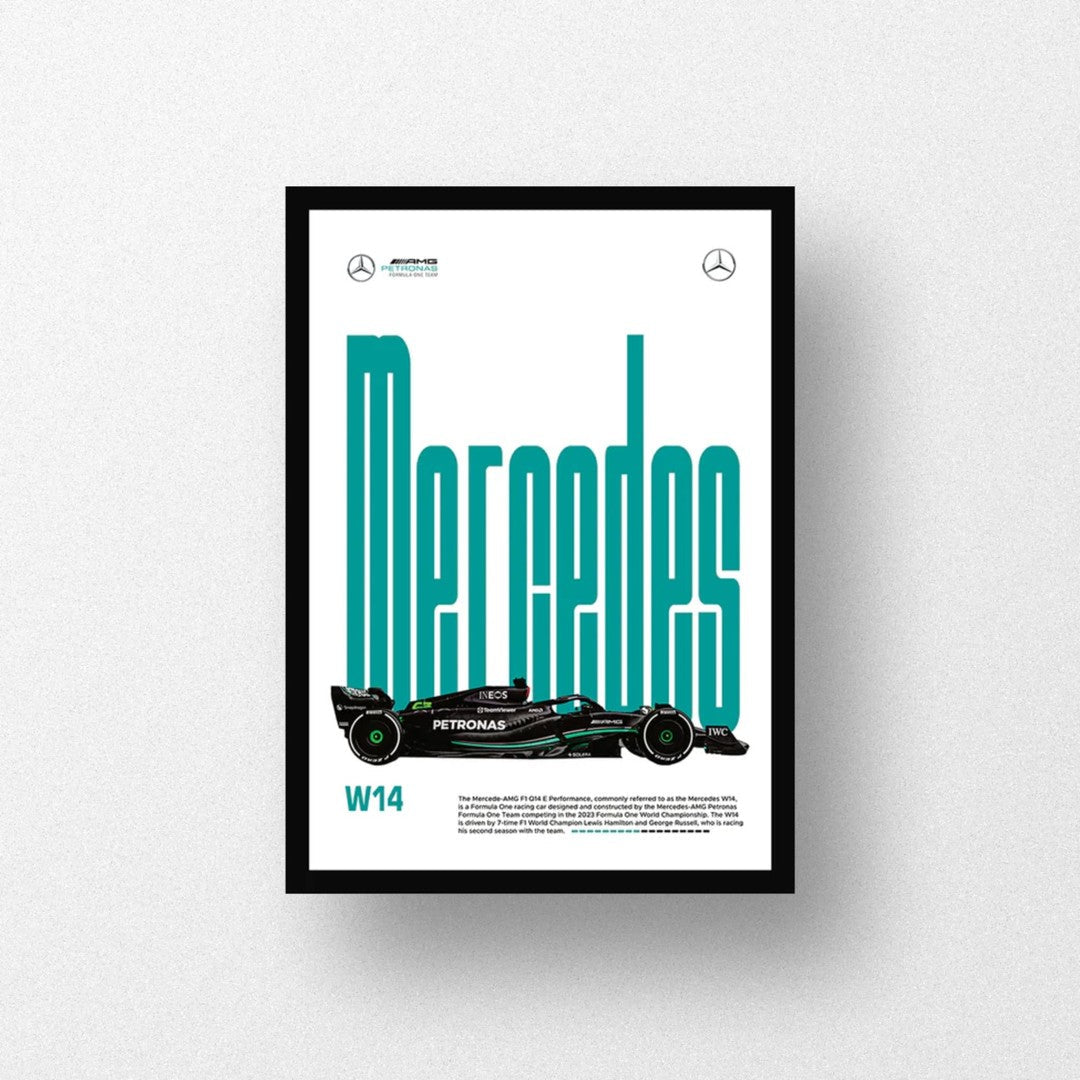 Mercedes Frame (Wall Decor)